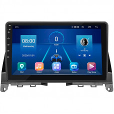 Штатная магнитола Lesko для Mercedes-Benz C-Класс III (W204) 2006-2011 экран 9" 6/128Gb 4G Wi-Fi GPS Top