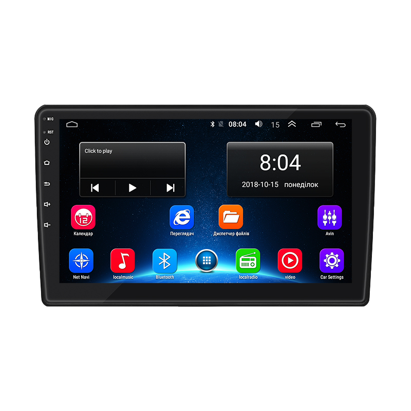 Штатная магнитола Lesko для Mercedes-Benz CLK-Класс II (W209) 2002-2005 экран 9" 2/32Gb Wi-Fi GPS Base