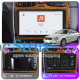 Штатная магнитола Lesko для Mercedes-Benz CLK-Класс II (W209) 2002-2005 экран 9" 4/64 QLED CarPlay 4G Wi-Fi GPS 360 Prime