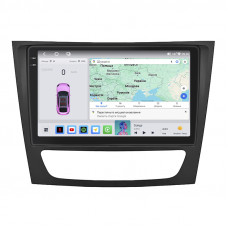 Штатная магнитола Lesko для Mercedes-Benz E-Класс III (W211, S211) 2002-2006 экран 9" 4/64 QLED CarPlay 4G Wi-Fi GPS 360 Prime