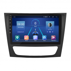 Штатная магнитола Lesko для Mercedes-Benz E-Класс III (W211, S211) 2002-2006 экран 9" 4/64Gb 4G Wi-Fi GPS Top