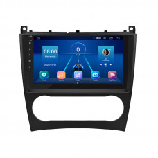 Штатная магнитола Lesko для Mercedes-Benz G-Класс II (W463) Рестайлинг 1 2006-2008 экран 9" 6/128Gb 4G Wi-Fi GPS Top