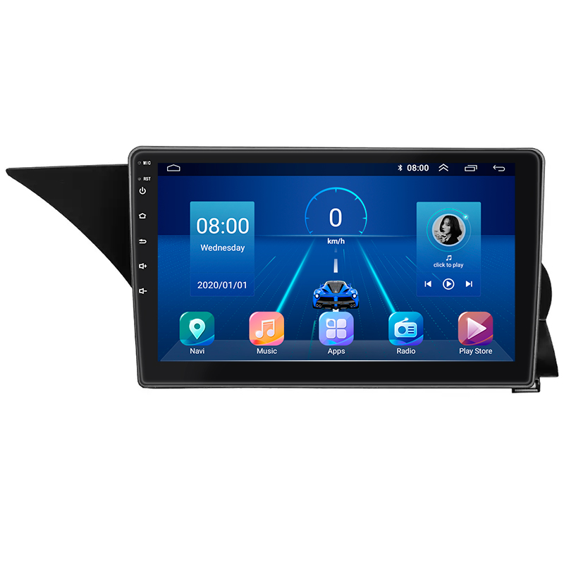 Штатная магнитола Lesko для Mercedes-Benz GLK-Класс I (X204) Рестайлинг 2012-2015 экран 9" 2/32Gb 4G Wi-Fi GPS Top