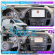 Штатная магнитола Lesko для Mercedes-Benz Metris  2015-н.в. экран 10" 4/64 QLED CarPlay 4G Wi-Fi GPS 360 Prime