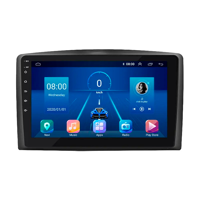 Штатная магнитола Lesko для Mercedes-Benz Metris  2015-н.в. экран 10" 2/32Gb 4G Wi-Fi GPS Top