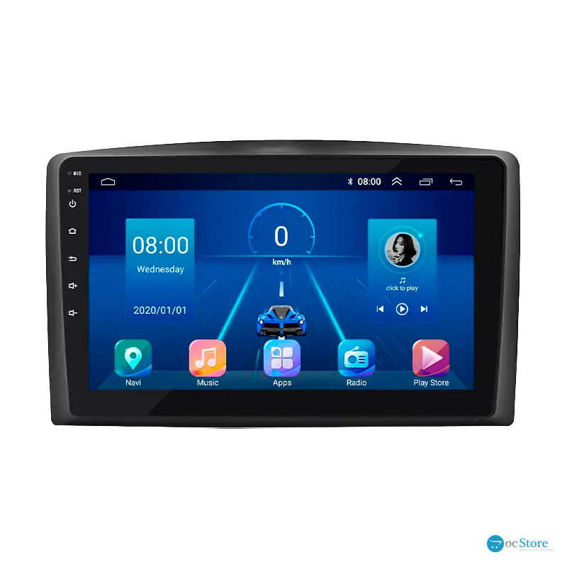 Штатная магнитола Lesko для Mercedes-Benz Metris  2015-н.в. экран 10" 4/64Gb 4G Wi-Fi GPS Top