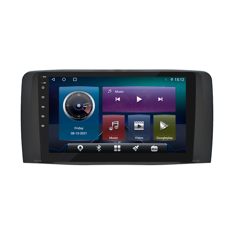 Штатная магнитола Lesko для Mercedes-Benz R-Класс I 2005-2007 экран 9" 4/64Gb 4G Wi-Fi GPS Top