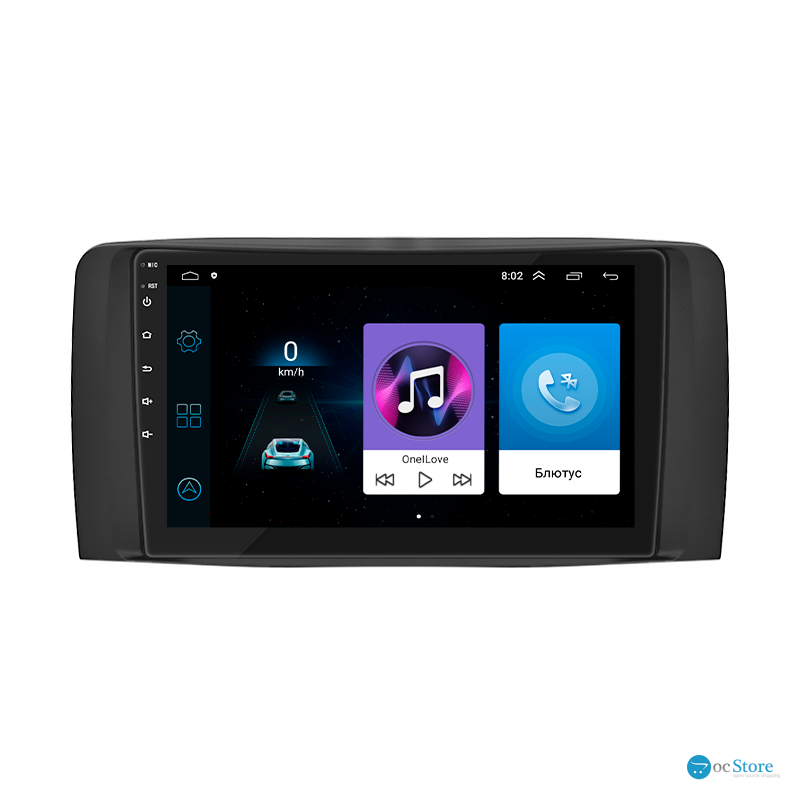 Штатная магнитола Lesko для Mercedes-Benz R-Класс I Рестайлинг 2 2010-2017 экран 9" 1/16Gb Wi-Fi GPS Base