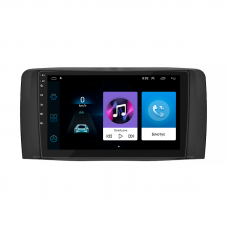 Штатная магнитола Lesko для Mercedes-Benz R-Класс I Рестайлинг 2007-2010 экран 9" 1/16Gb Wi-Fi GPS Base