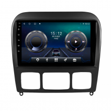 Штатная магнитола Lesko для Mercedes-Benz S-Класс IV (W220) 1998-2005 экран 9" 4/64Gb 4G Wi-Fi GPS Top