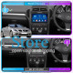 Штатная магнитола Lesko для Mercedes-Benz SLK-Класс II (R171) Рестайлинг 2008-2011 экран 9" 2/32Gb 4G Wi-Fi GPS Top