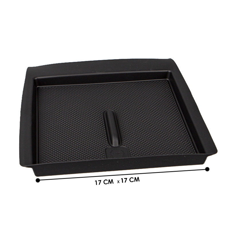 Силиконовый коврик для беспроводной зарядки BYD Song Plus DMi/EV на центральной консоли на 2 отделения нескользящая