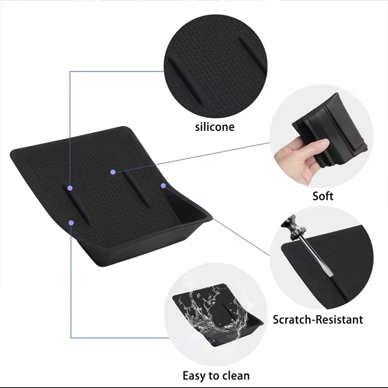 Силиконовый коврик для беспроводной зарядки BYD Yuan Up на центральной консоли нескользящая