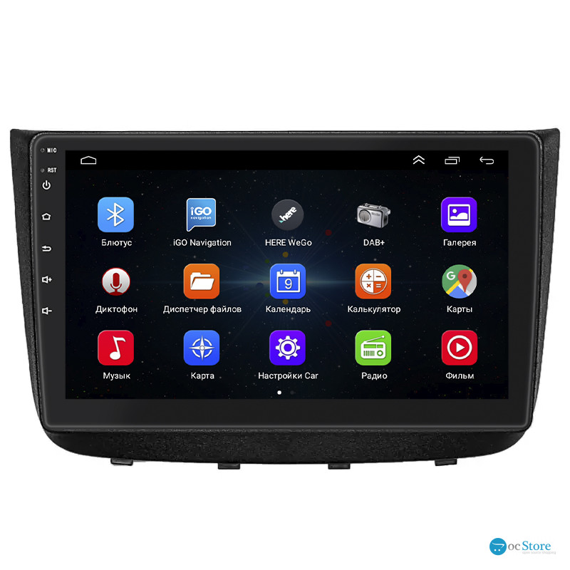 Штатная магнитола Lesko для Mercedes-Benz Vito II (W639) 2003-2010 экран 10" 1/16Gb Wi-Fi GPS Base