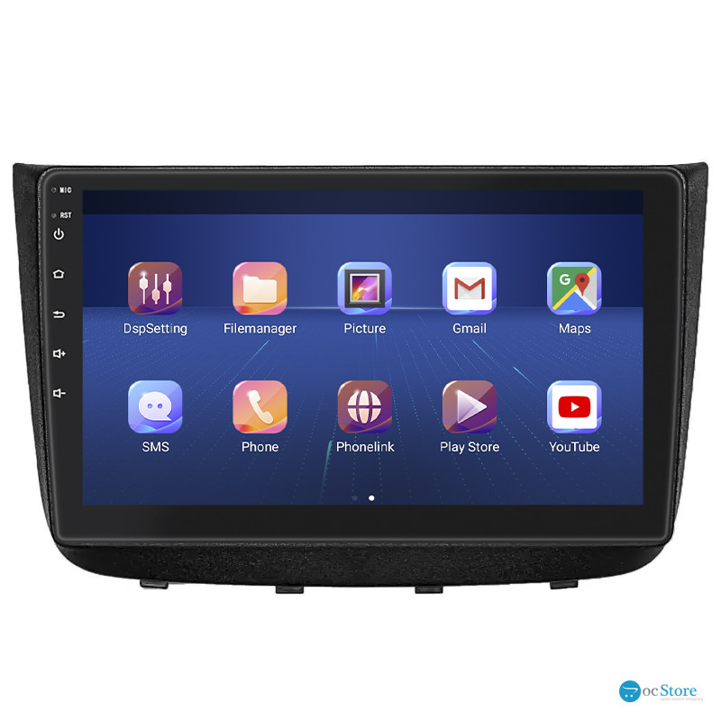 Штатная магнитола Lesko для Mercedes-Benz Vito II (W639) 2003-2010 экран 10" 2/32Gb 4G Wi-Fi GPS Top