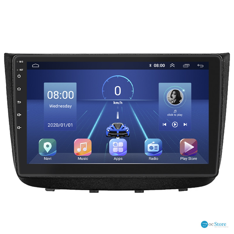 Штатная магнитола Lesko для Mercedes-Benz Vito II (W639) Рестайлинг 2010-2014 экран 10" 2/32Gb 4G Wi-Fi GPS Top
