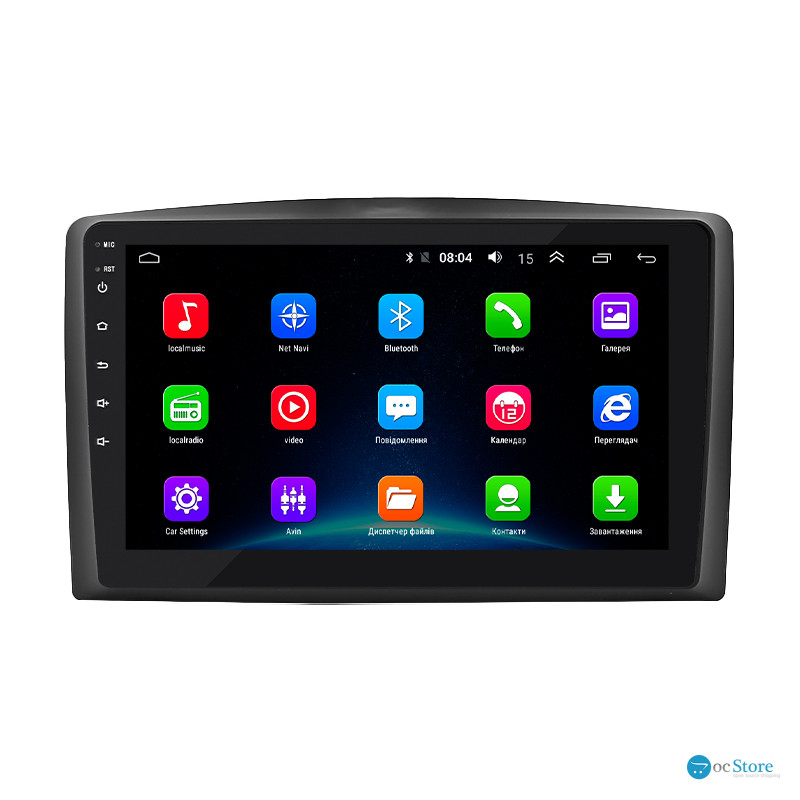 Штатная магнитола Lesko для Mercedes-Benz Vito III (W447) 2014-н.в. экран 10" 2/32Gb Wi-Fi GPS Base