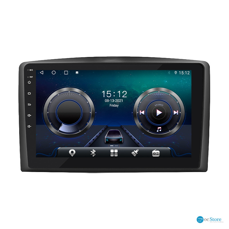 Штатная магнитола Lesko для Mercedes-Benz Vito III (W447) 2014-н.в. экран 10" 4/64Gb 4G Wi-Fi GPS Top