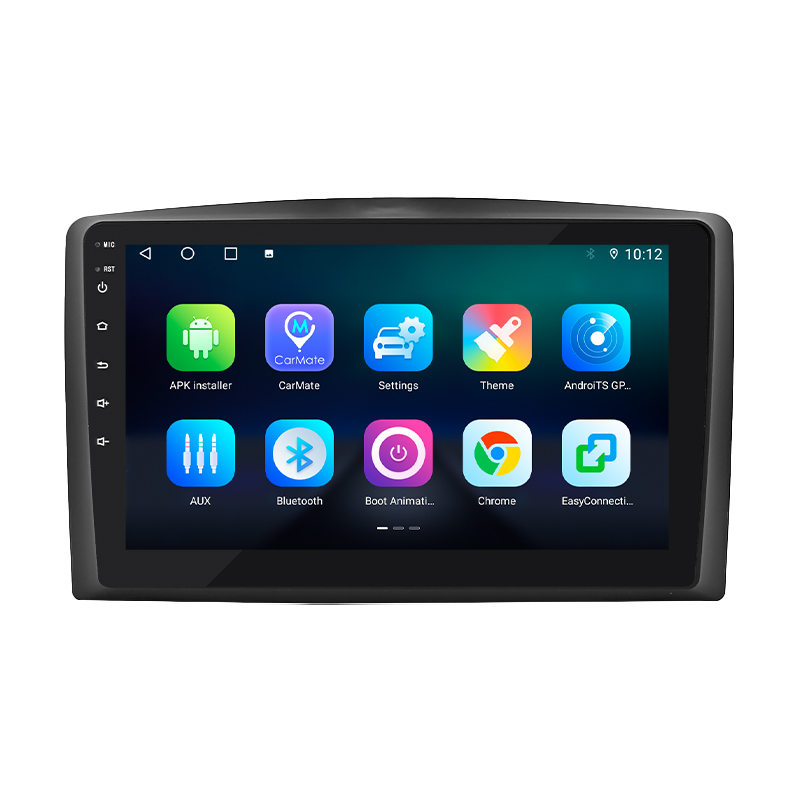 Штатная магнитола Lesko для Mercedes-Benz Vito III (W447) 2014-н.в. экран 10" 4/64Gb 4G Wi-Fi GPS Top