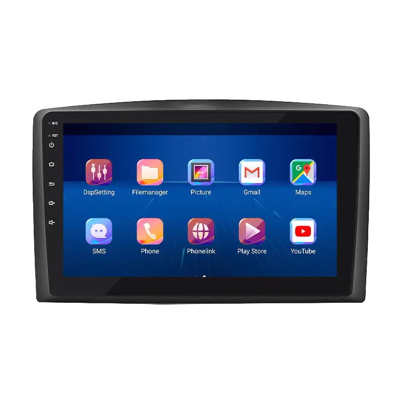 Штатная магнитола Lesko для Mercedes-Benz Vito III (W447) 2014-н.в. экран 10" 6/128Gb 4G Wi-Fi GPS Top