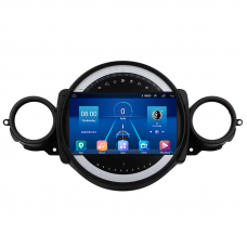Штатная магнитола Lesko для MINI Cabrio II Рестайлинг 2010-2015 экран 9" 1/16Gb Wi-Fi GPS Base