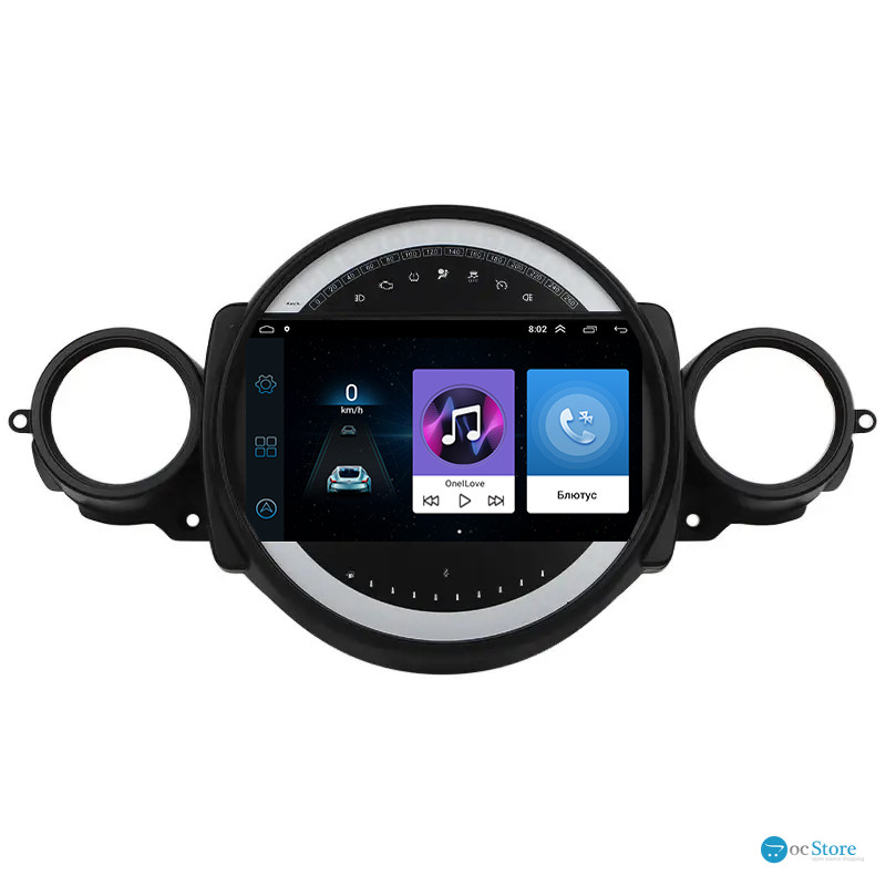 Штатная магнитола Lesko для MINI Clubman I 2007-2010 экран 9" 1/16Gb Wi-Fi GPS Base