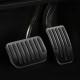 Декоративные накладки на педали Tesla Model 3 Model Y 2017-2023 (TSL21120703)  нескользящие Black