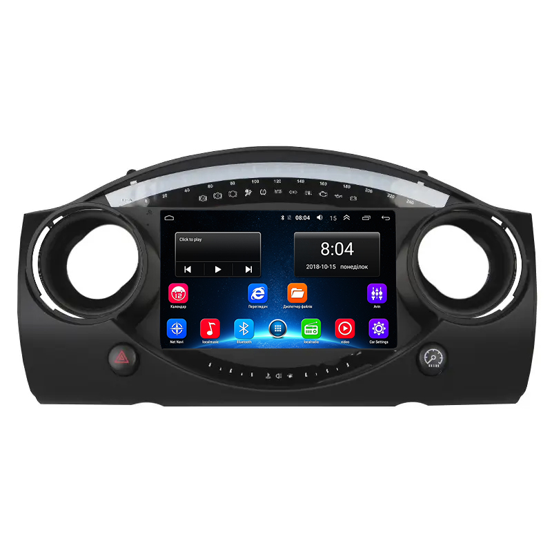 Штатная магнитола Lesko для MINI Hatch I (R50) 2000-2006 экран 9" 2/32Gb Wi-Fi GPS Base