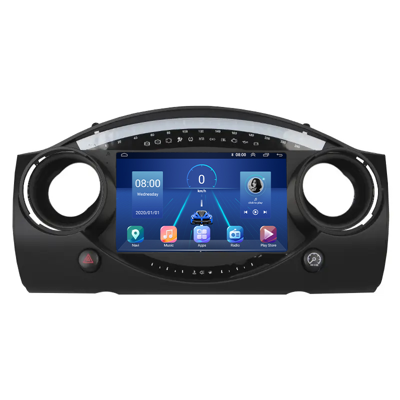 Штатная магнитола Lesko для MINI Hatch I (R50) 2000-2006 экран 9" 4/64Gb 4G Wi-Fi GPS Top