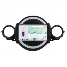 Штатная магнитола Lesko для MINI Hatch II (R56) 2006-2010 экран 9" 4/64 QLED CarPlay 4G Wi-Fi GPS 360 Prime
