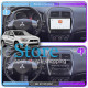 Штатная магнитола Lesko для Mitsubishi ASX I 2010-2013 экран 10" 4/64 QLED CarPlay 4G Wi-Fi GPS 360 Prime