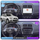 Штатная магнитола Lesko для Mitsubishi ASX I 2010-2013 экран 10" 4/64 QLED CarPlay 4G Wi-Fi GPS 360 Prime