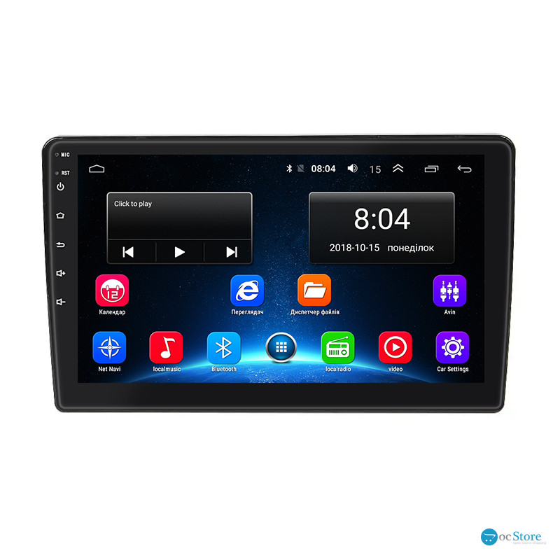 Штатная магнитола Lesko для Mitsubishi ASX I Рестайлинг 2012-2016 экран 10" 2/32Gb Wi-Fi GPS Base