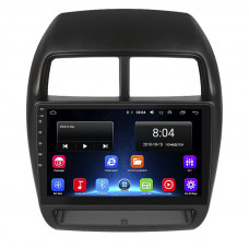 Штатная магнитола Lesko для Mitsubishi ASX I Рестайлинг 3 2020-н.в. экран 10" 2/32Gb Wi-Fi GPS Base