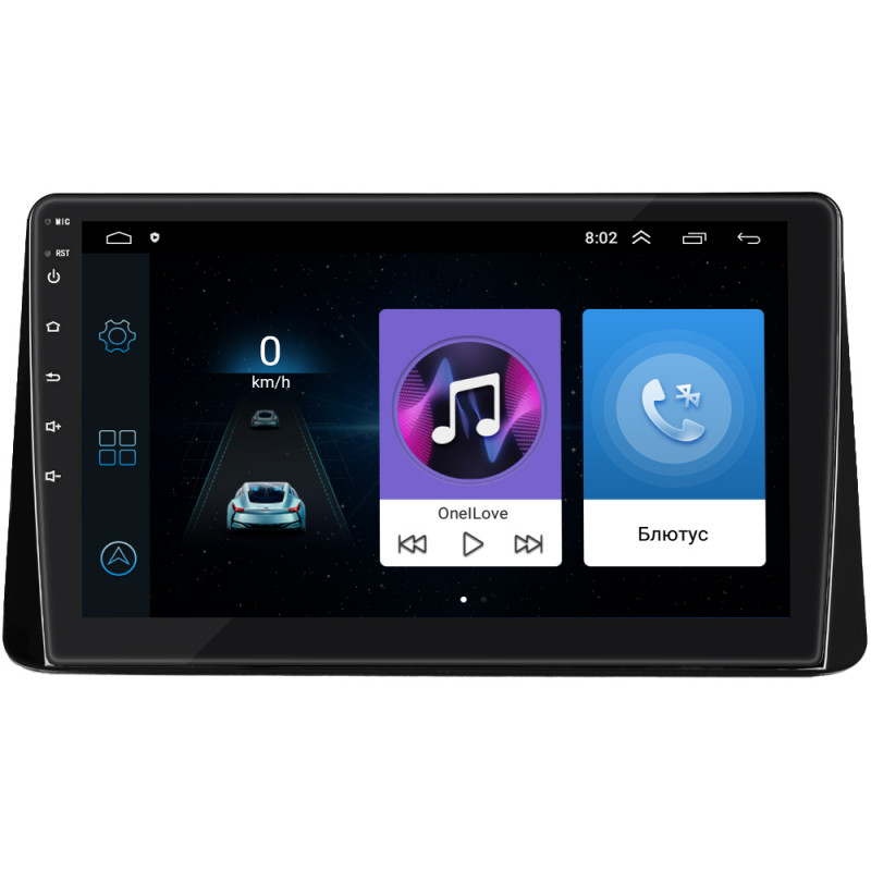 Штатная магнитола Lesko для Mitsubishi Eclipse Cross I 2017-2020 экран 10" 1/16Gb Wi-Fi GPS Base