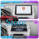 Штатная магнитола Lesko для Mitsubishi Eclipse Cross I 2017-2020 экран 10" 4/64 QLED CarPlay 4G Wi-Fi GPS 360 Prime