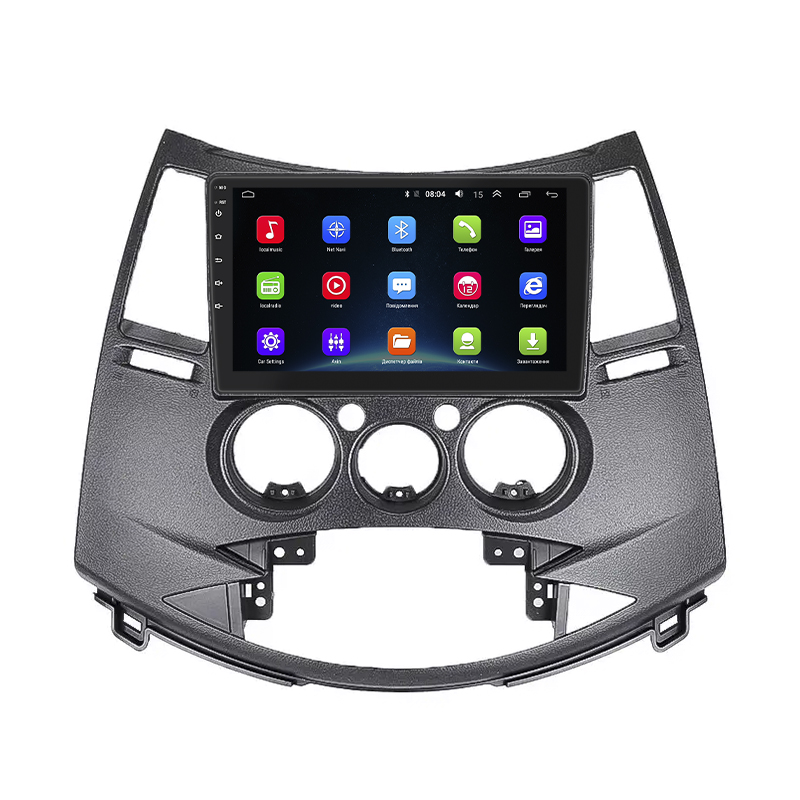 Штатная магнитола Lesko для Mitsubishi Grandis  2003-2011 экран 9" 2/32Gb Wi-Fi GPS Base