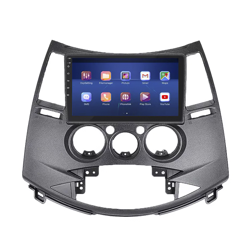 Штатная магнитола Lesko для Mitsubishi Grandis  2003-2011 экран 9" 4/64Gb CarPlay 4G Wi-Fi GPS Prime