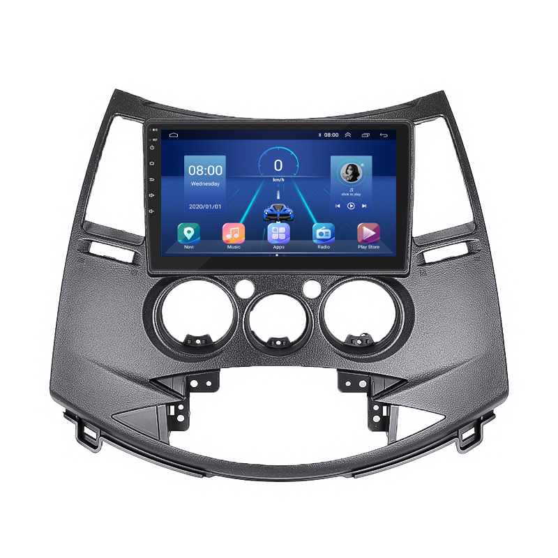 Штатная магнитола Lesko для Mitsubishi Grandis  2003-2011 экран 9" 2/32Gb 4G Wi-Fi GPS Top