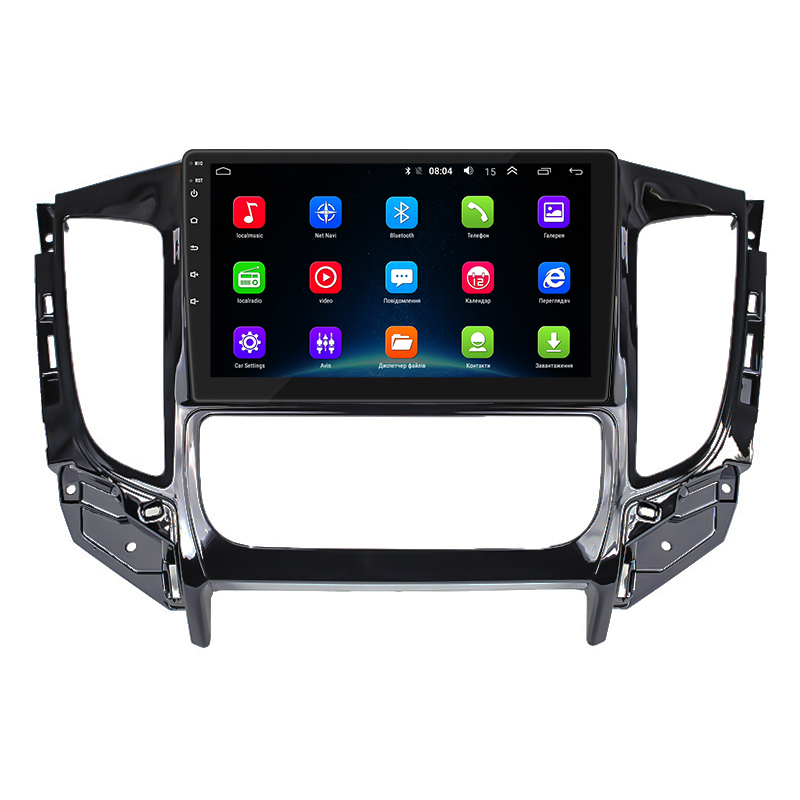 Штатная магнитола Lesko для Mitsubishi L200 V 2015-2019 экран 9" 2/32Gb Wi-Fi GPS Base