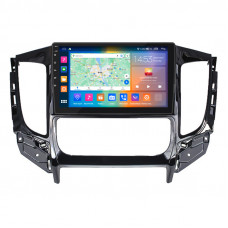 Штатная магнитола Lesko для Mitsubishi L200 V 2015-2019 экран 9" 2/32Gb CarPlay 4G Wi-Fi GPS Prime