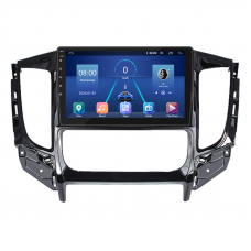Штатная магнитола Lesko для Mitsubishi L200 V 2015-2019 экран 9" 4/64Gb 4G Wi-Fi GPS Top