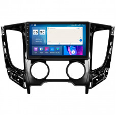 Штатная магнитола Lesko для Mitsubishi L200 V Manual AC 2015-2019 экран 9" 4/64Gb CarPlay 4G Wi-Fi GPS Prime