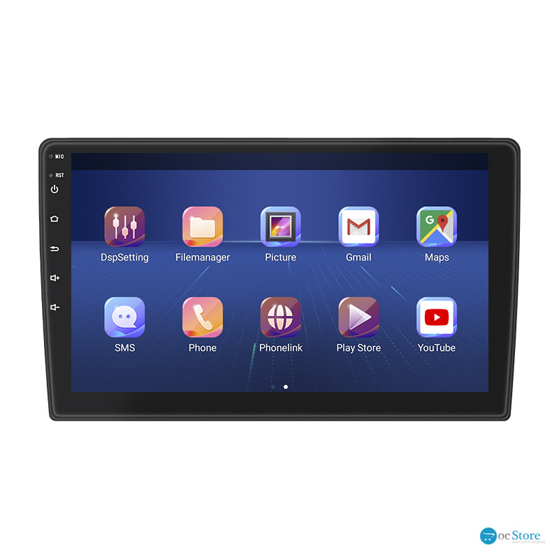 Штатная магнитола Lesko для Mitsubishi L200 V Рестайлинг 2018-н.в. экран 9" 6/128Gb 4G Wi-Fi GPS Top