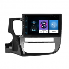 Штатная магнитола Lesko для Mitsubishi Outlander III 2012-2015 экран 10" 1/16Gb Wi-Fi GPS Base
