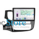 Штатная магнитола Lesko для Mitsubishi Outlander III Рестайлинг 2014-2015 экран 10" 4/64 QLED CarPlay 4G Wi-Fi GPS 360 Prime