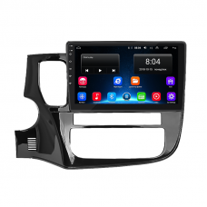 Штатная магнитола Lesko для Mitsubishi Outlander III Рестайлинг 3 2018-н.в. экран 10" 2/32Gb Wi-Fi GPS Base