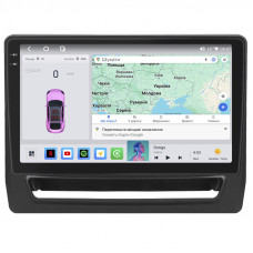 Штатная магнитола Lesko для Mitsubishi Outlander Sport I Рестайлинг 3 2020-н.в. экран 10" 4/64 QLED CarPlay 4G Wi-Fi GPS 360 Prime