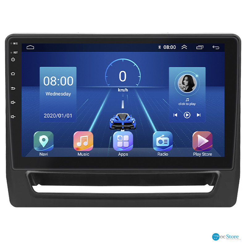 Штатная магнитола Lesko для Mitsubishi Outlander Sport I Рестайлинг 3 2020-н.в. экран 10" 2/32Gb 4G Wi-Fi GPS Top