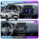 Штатная магнитола Lesko для Mitsubishi Outlander Sport I Рестайлинг 3 2020-н.в. экран 10" 4/32Gb 4G Wi-Fi GPS Top